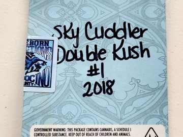 Sale: Sky Cuddler Double Kush by Freeborn Selections/ Mean Gene