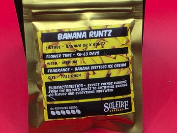 Sale: Banana Runtz 12+ Seeds