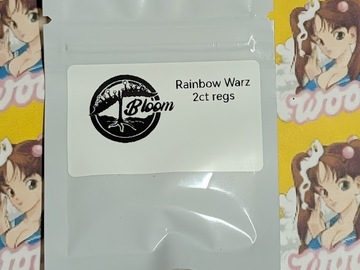 Auction: Rainbow Warz - Bloom Seed Co - 2ct Regs - Wooz RePax