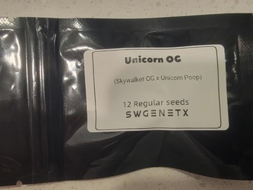 Auction: Unicorn OG (Skywalker OG x Unicorn Poop) - Auction