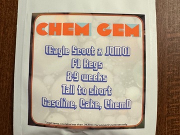 Verkaufen: Chem Gem