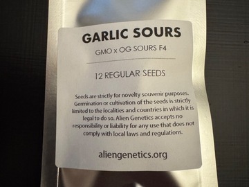 Vente: Garlic Sours (Alien Genetics)