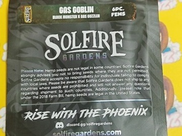 Auction: Gas Goblin – Solfire Gardens
