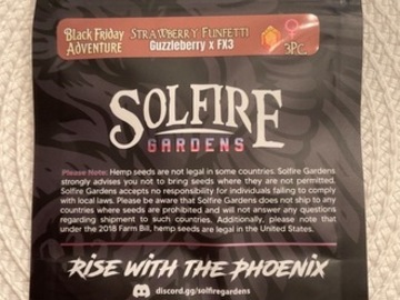 Sale: Solfire Strawberry Funkfetti