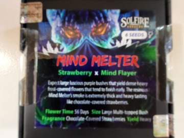 Vente: Mind Melter by Solfire