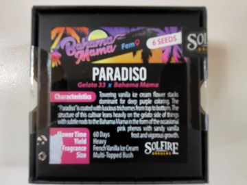 Vente: Paradiso by Solfire