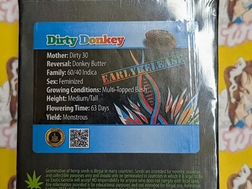 Sale: Dirty Donkey – Exotic Genetix - Early Release