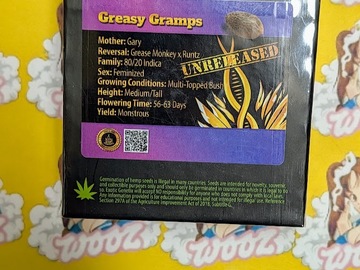 Sale: Greasy Gramps – Exotic Genetix - Unreleased