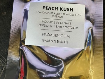 Vente: Alien Genetics - Peach Kush