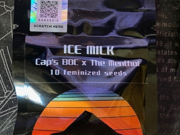 Vente: WyEast Farms - Ice Milk (Caps BOC X The Menthol)