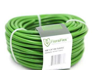 Verkaufen: FloraFlex 3/16 in ID - 1/4 in OD Green Tubing 100 ft Roll