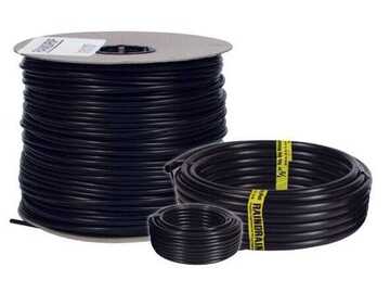 Vente: Hydro Flow Raindrip Black Poly Tubing 3/16 ID x 1/4 OD - By The Foot