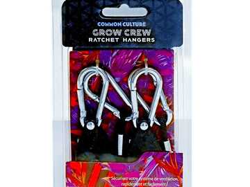 Verkaufen: Common Culture Grow Crew 1/8 inch Ratchet Light Hanger (Pair)